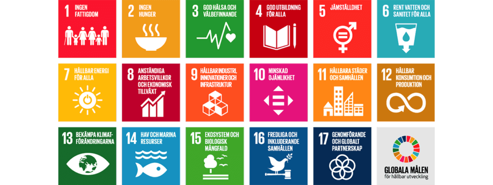 FN:s Globala mål för hållbar utveckling